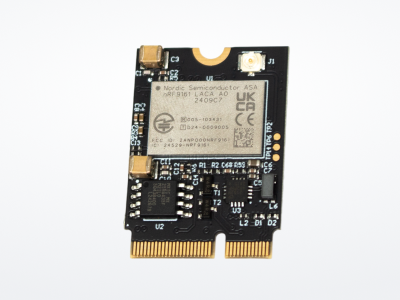 Edge IoT Connectivity Card nRF9161 M.2